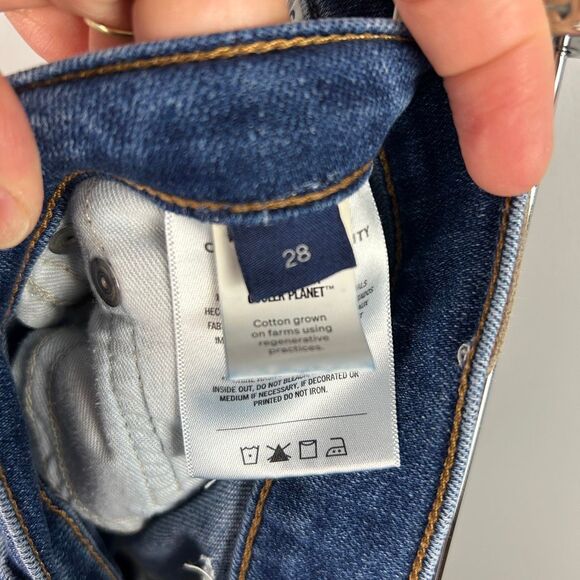 Citizens Of Humanity Palma Straight Raw Hem Jean in Ambry - Picture 10 of 10